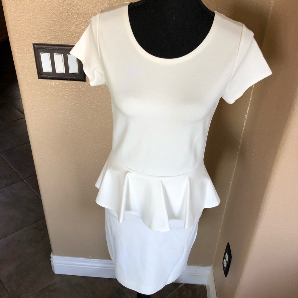 Beautiful cocktail peplum dress